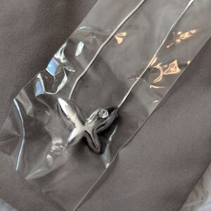 Silver Butterfly Pendant Necklace